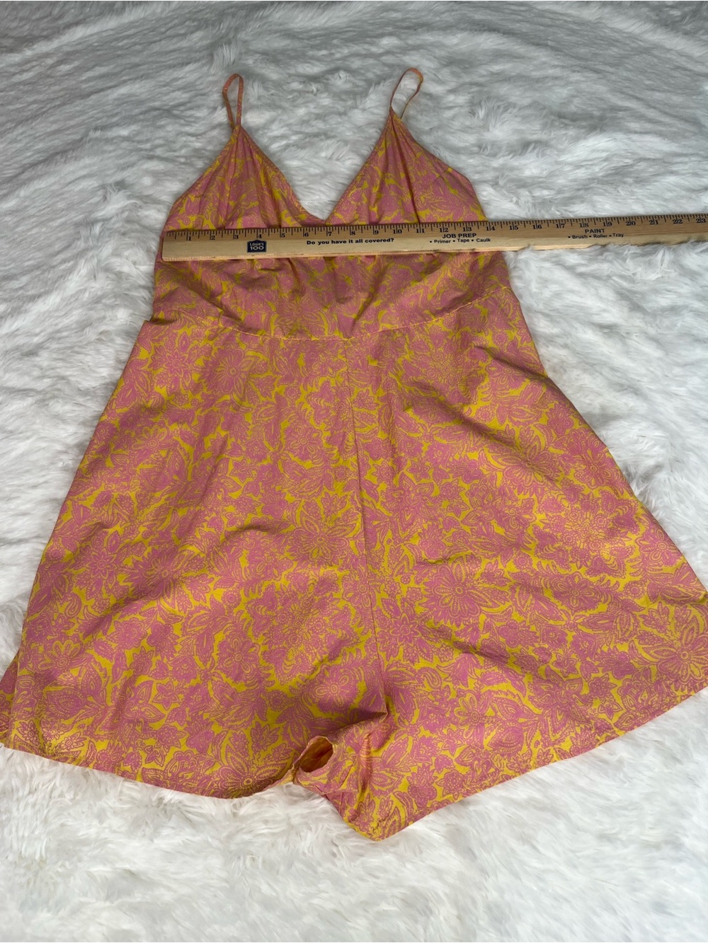 Anthropologie Lilka Saffron Romper Size Medium - Picture 5 of 7
